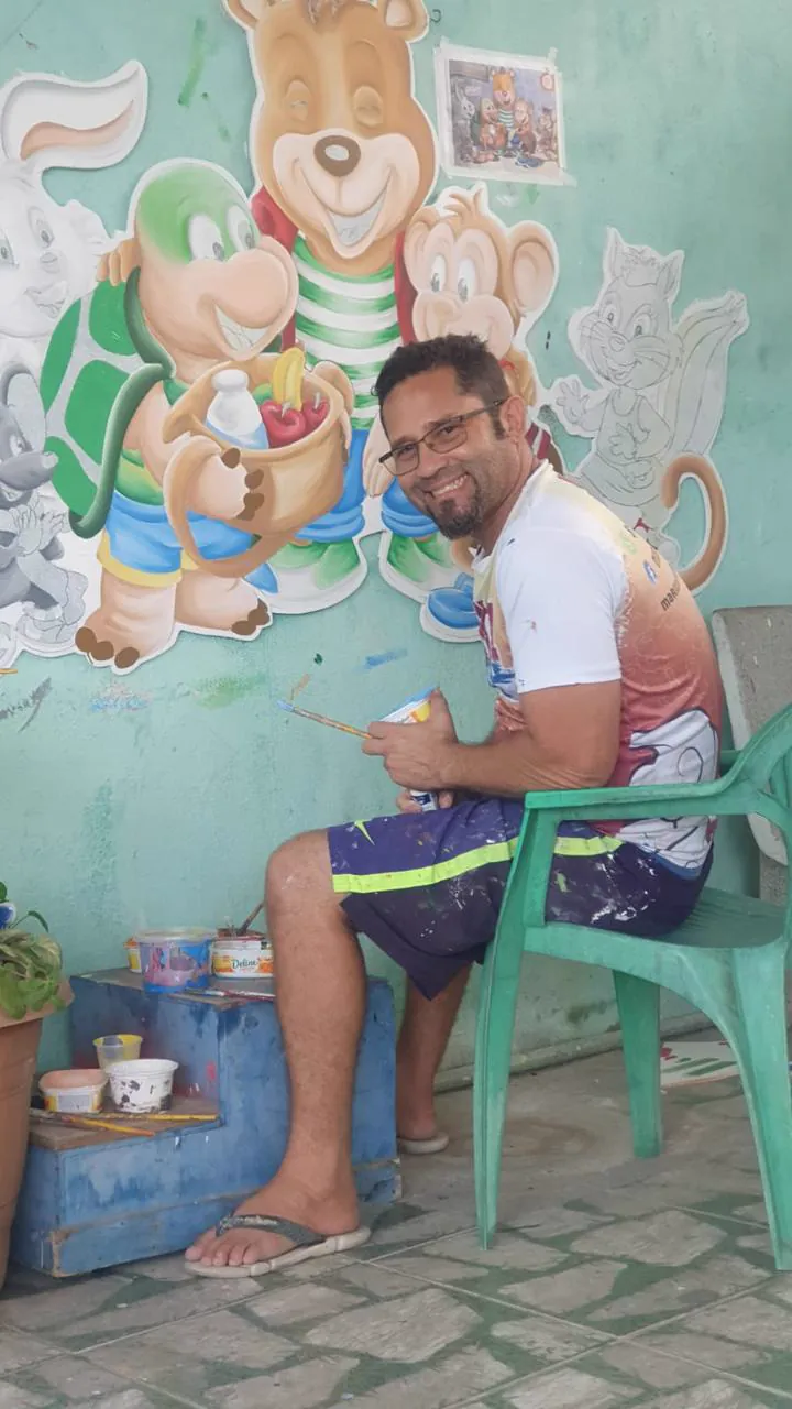 Obra, mural ou registro do trabalho de Júnior Mariz 9