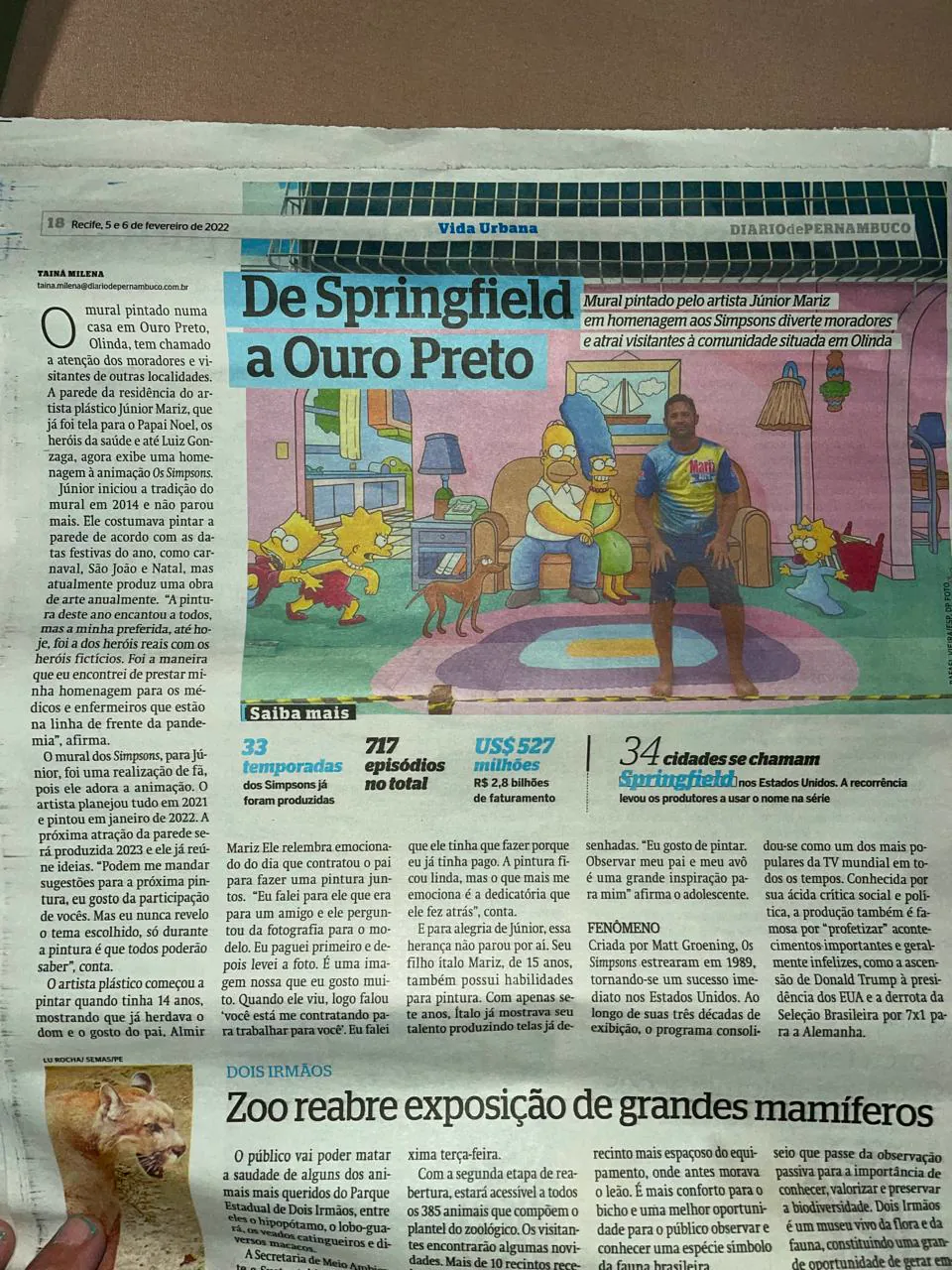 Obra, mural ou registro do trabalho de Júnior Mariz 18