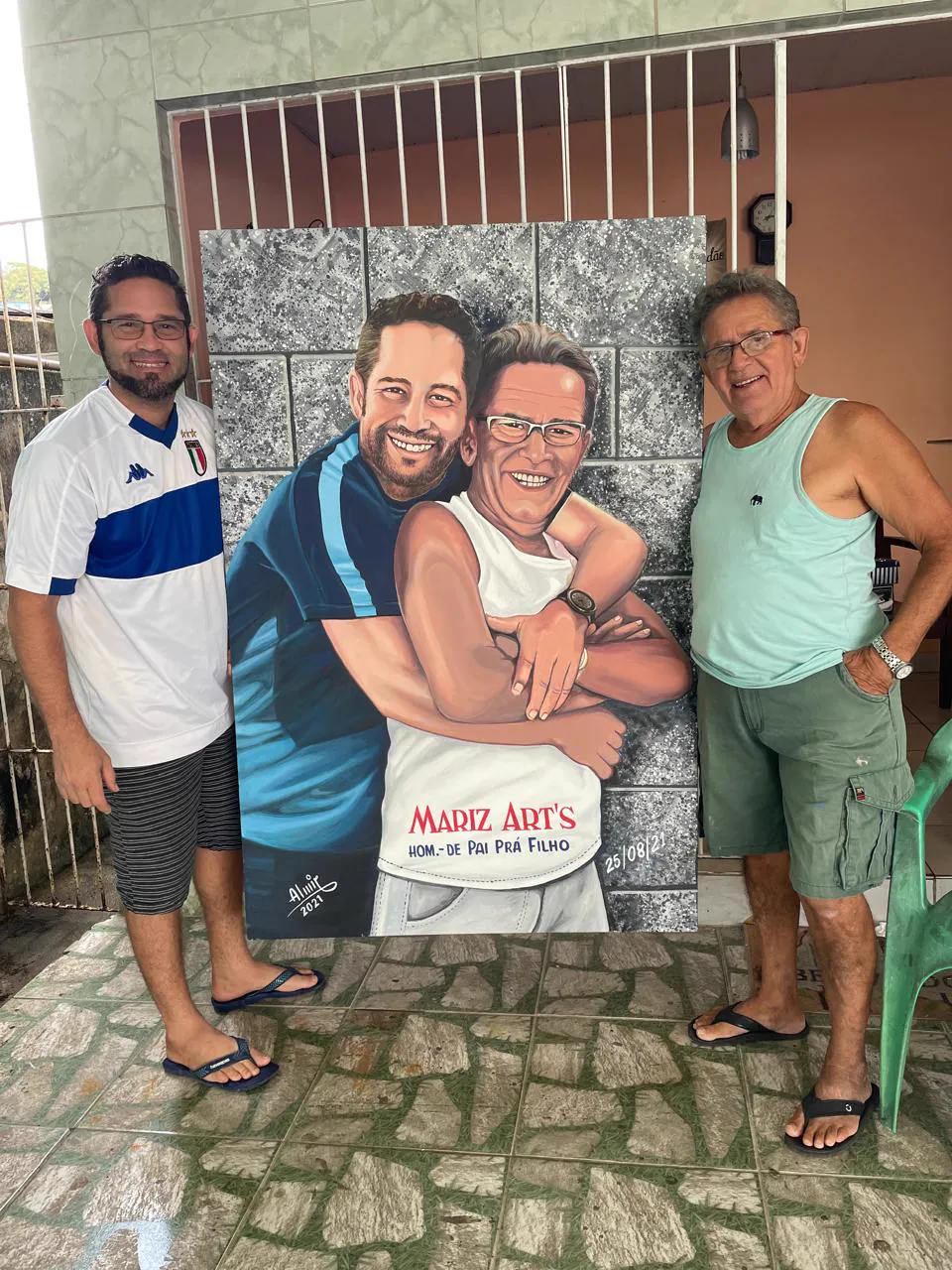 Obra, mural ou registro do trabalho de Júnior Mariz 20