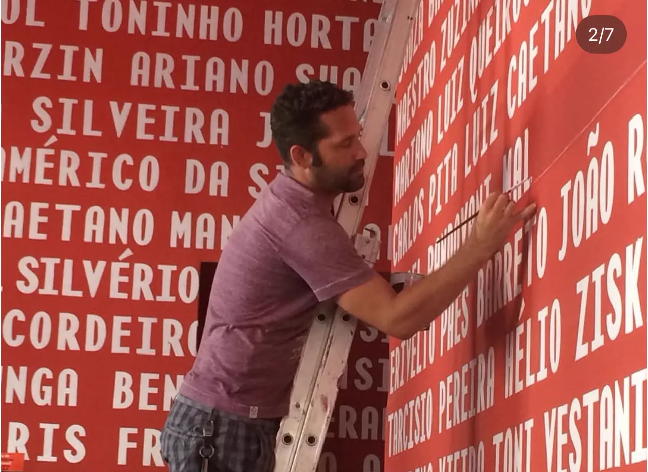 Obra, mural ou registro do trabalho de Júnior Mariz 25