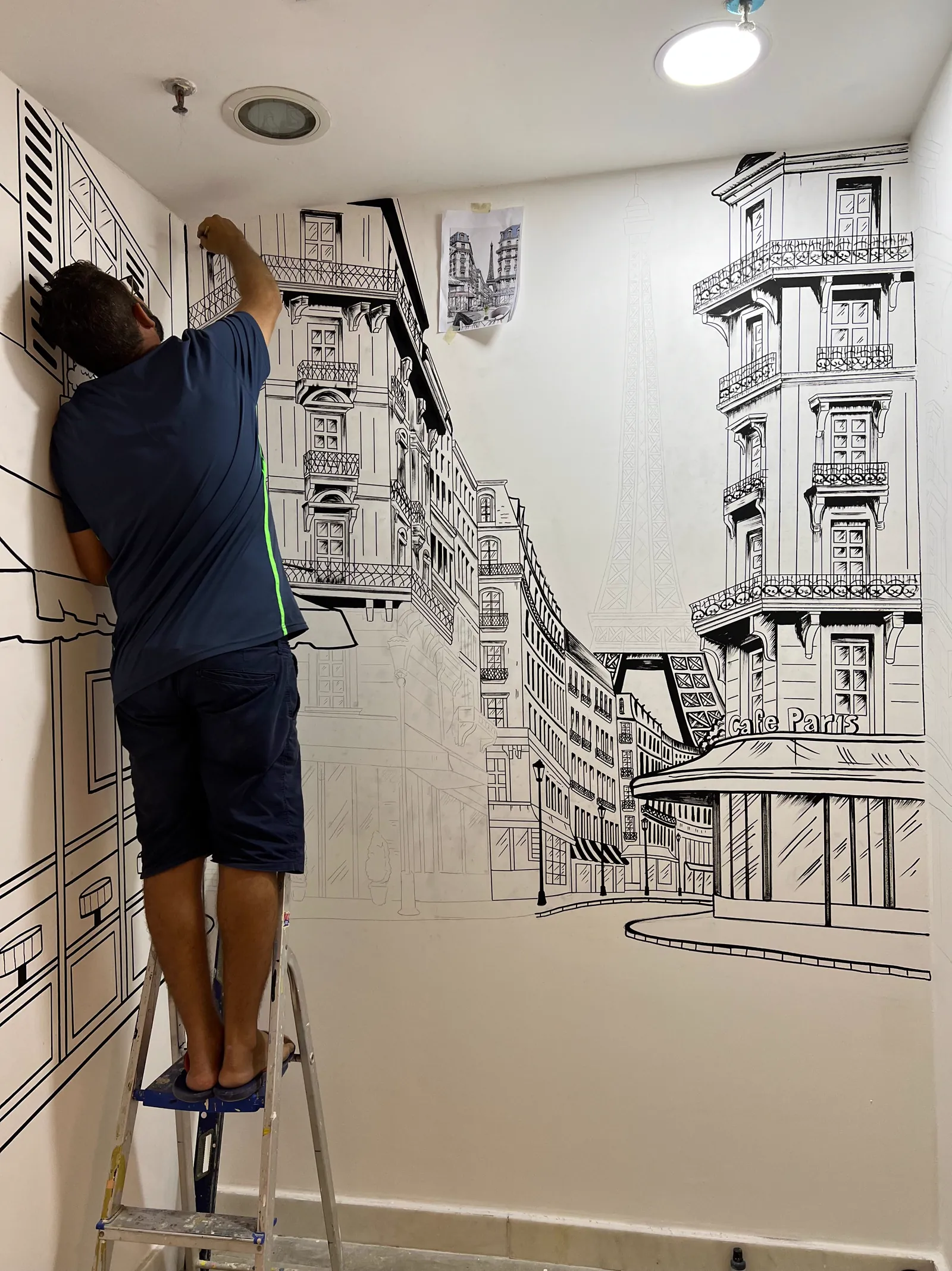 Obra, mural ou registro do trabalho de Júnior Mariz 30