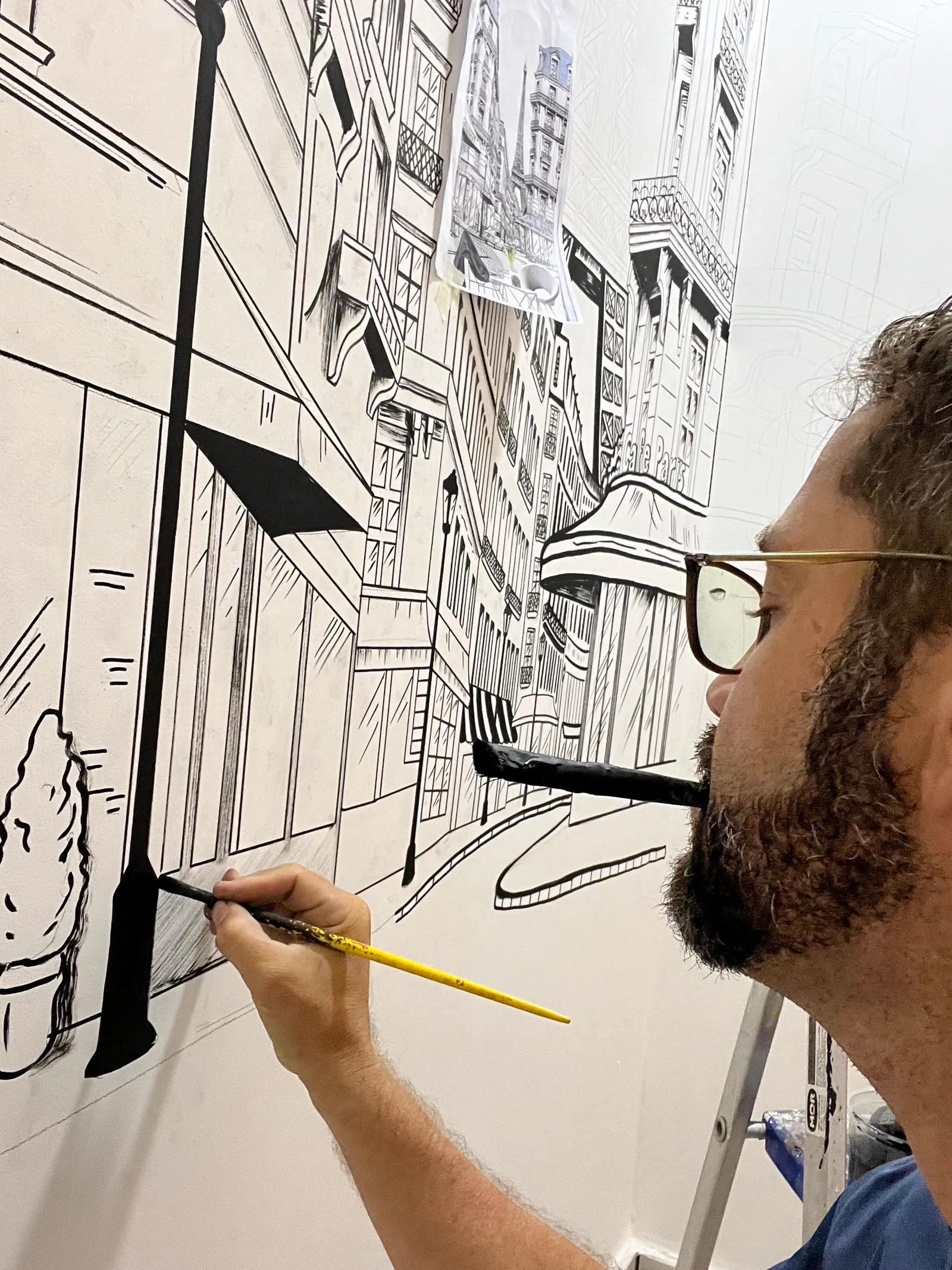 Obra, mural ou registro do trabalho de Júnior Mariz 32