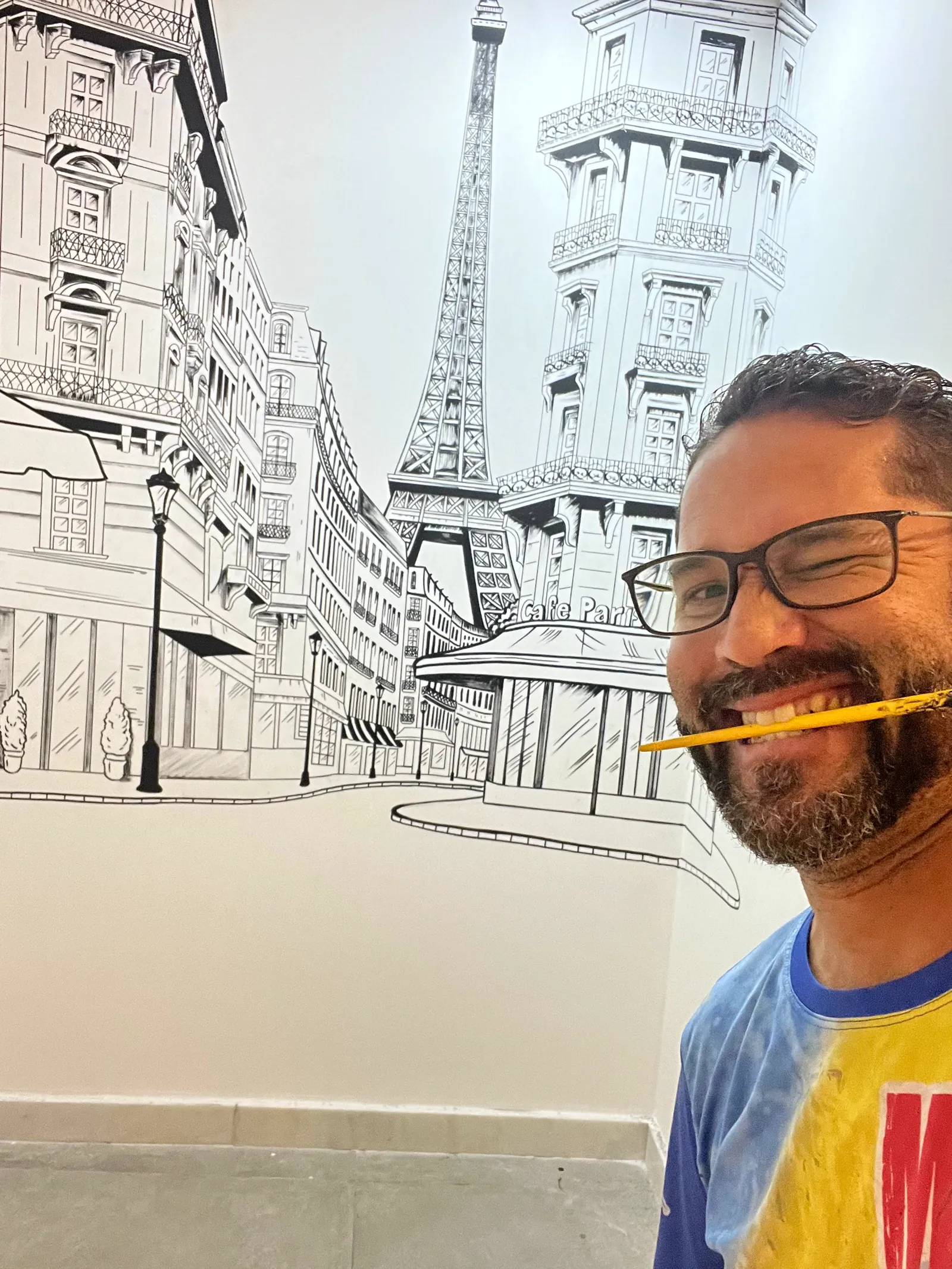 Obra, mural ou registro do trabalho de Júnior Mariz 34