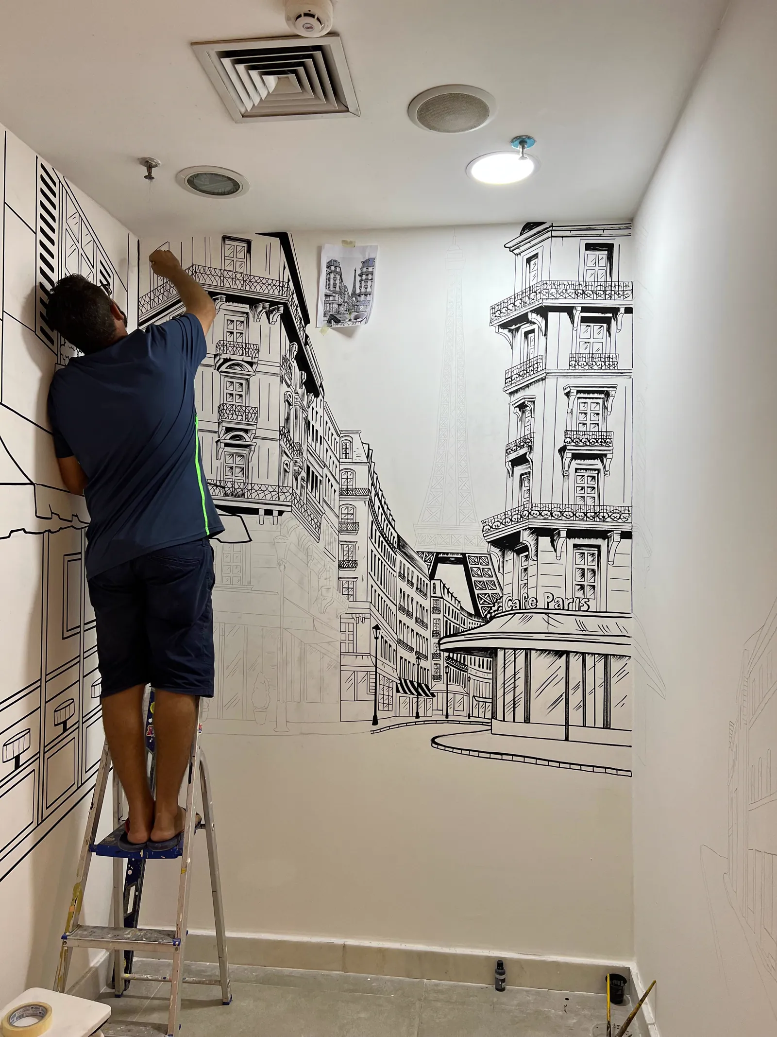 Obra, mural ou registro do trabalho de Júnior Mariz 35